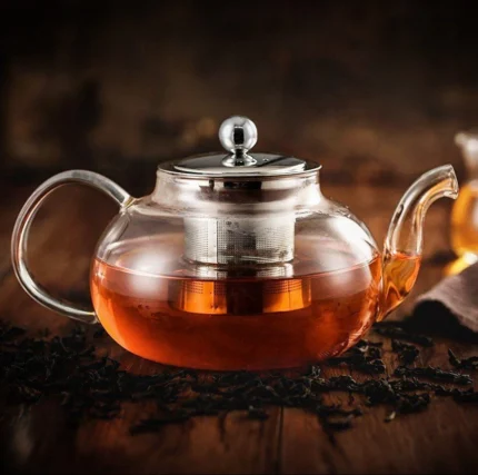 Heat proof glass tea pot - 450ml